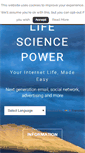 Mobile Screenshot of lifesciencepower.com